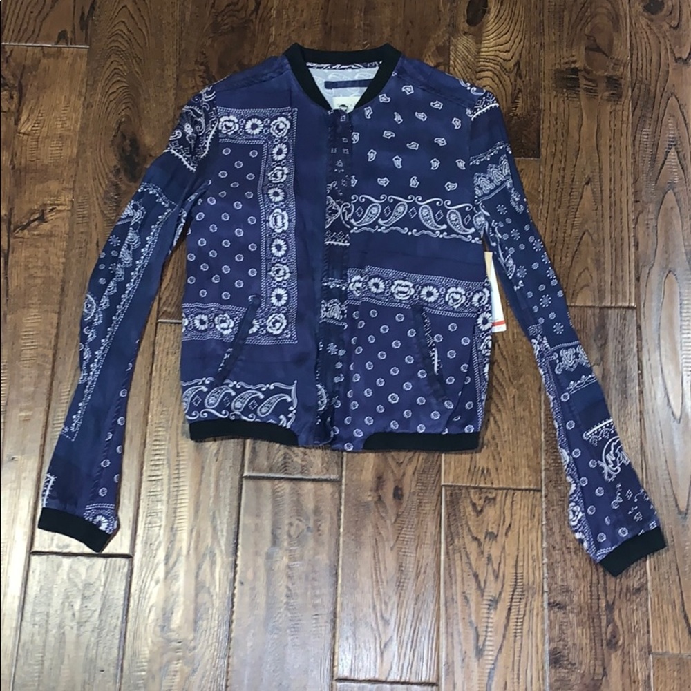 COPY - POLO RALPH LAUREN BLUE BANDANA JACKET